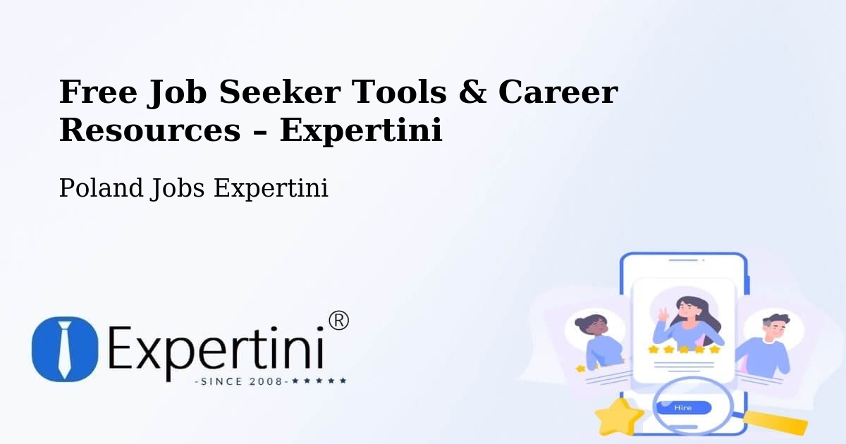 Free Job Seeker Tools & Career Resources – Nowy Tomyśl - Nowy Tomyśl, Poland Jobs Expertini