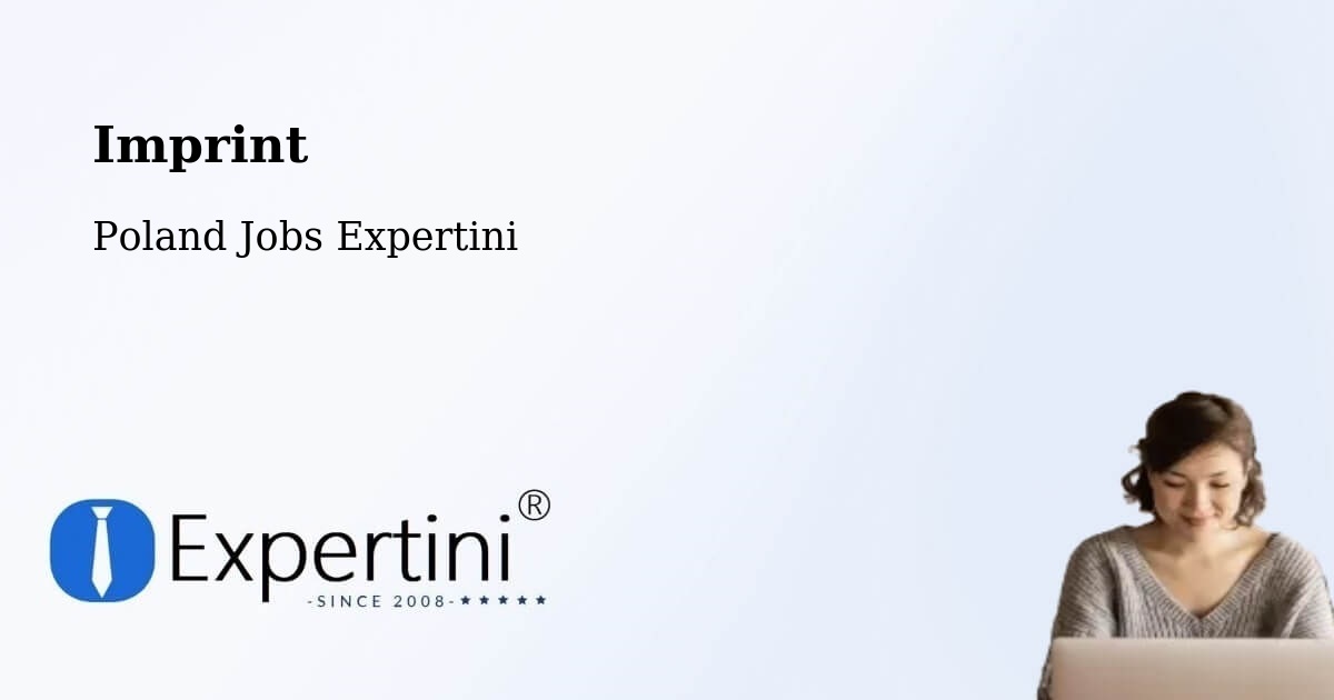 Imprint – Nowy Tomyśl - Poland Jobs Expertini